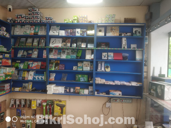 দোকানের মালামাল সহ ডেকোরেশন বিক্রয়